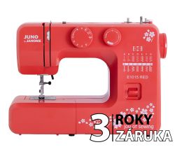 Šijací stroj JANOME JUNO E1015 RED