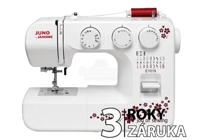 Šijací stroj JANOME JUNO E1019