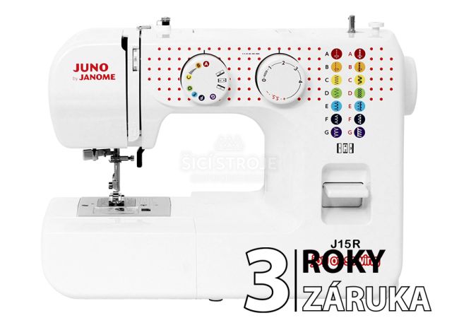 Šijací stroj JANOME JUNO J15R