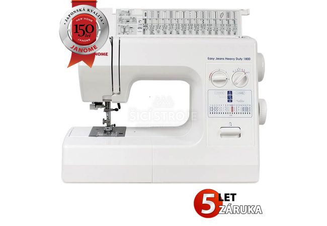 JANOME HD1800 EASY JEANS  - rozbalené