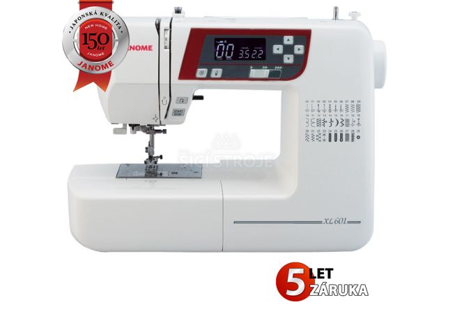 JANOME 601 XL náhradné diely a servis