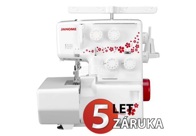 Overlock JANOME 990D + 4 pätky ZADARMO!