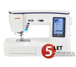 Šijací stroj JANOME SKYLINE S7 AE veľkosti XL