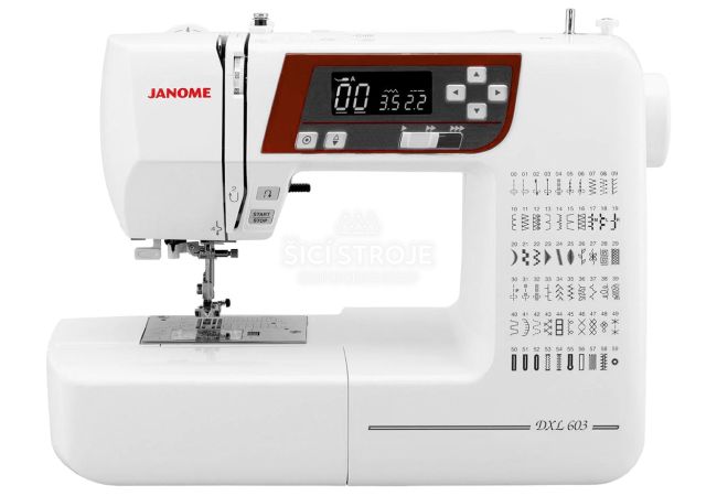 Šijací stroj JANOME 603 DXL (2160) - rozbalené