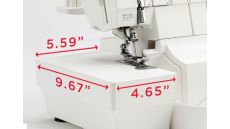 Overlock JANOME AT2000D automatické navliekanie vzduchom