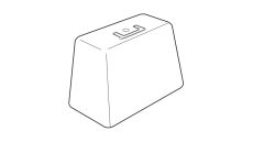 Pevný kryt pre šijací stroj 467704103 JANOME