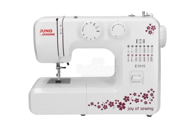 Šijací stroj JANOME JUNO E1015 - rozbalené