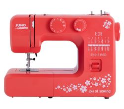 Šijací stroj JANOME JUNO E1015 RED
