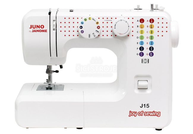 Šijací stroj JANOME JUNO J15