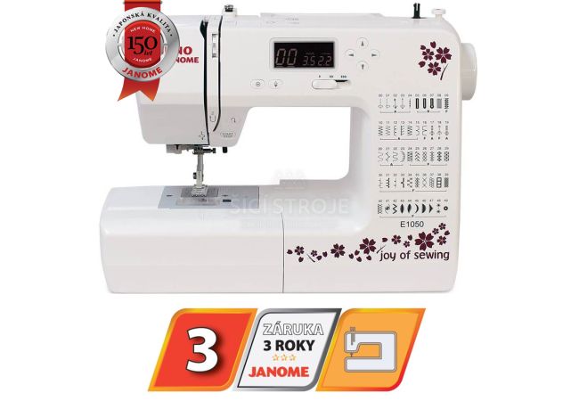 JANOME JUNO E1050 náhradné diely a servis