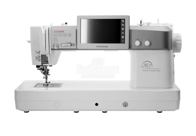 Šijací stroj JANOME CONTINENTAL M7 PROFESSIONAL XXXL