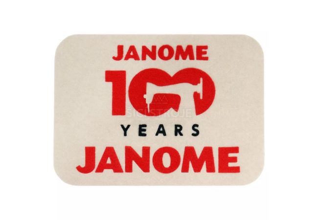 Podložka pod šijací stroj 100 rokov Janome