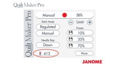 Quiltovací stroj s dlhým ramenom Janome Quilt Maker Pro 18