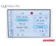 Quiltovací stroj s dlhým ramenom Janome Quilt Maker Pro 16