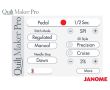 Quiltovací stroj s dlhým ramenom Janome Quilt Maker Pro 16