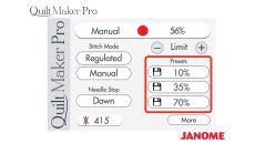 Quiltovací stroj s dlhým ramenom Janome Quilt Maker Pro 18