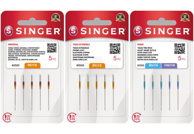 Set ihiel Singer 130/705 H (Universal 2020, Stretch 2045, Denim 2026)