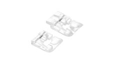 Pätky na všívanie korálikov 2,5/4 mm priehľadné pre Singer Quantum CXL, LE, XL1