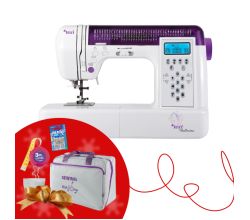 Šijací stroj TEXI BALLERINA veľkosti XL + prídavný stolček