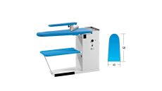 BATTISTELLA NETTUNO Žehliaca doska 120x40cm, vyhrievanie, odsávanie, rukávnik