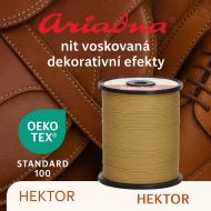 Hektor - voskovaná opletená niť