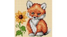 Zostava na vyšívanie krížikovým stehom Malwina 15x15cm - č. 1005