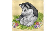 Zostava na vyšívanie krížikovým stehom Malwina 15x15cm - č. 1012