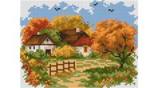 Zostava na vyšívanie krížikovým stehom Malwina 15x20cm - č. 2028