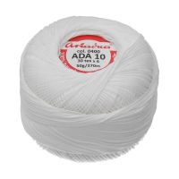 Priadza pre frivolitky Ada 10 50 g - 0400