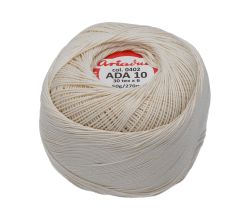 Priadza pre frivolitky Ada 10 50 g - 0402