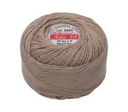 Priadza pre frivolitky Ada 10 50 g - 0404