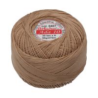 Priadza pre frivolitky Ada 10 50 g - 0407