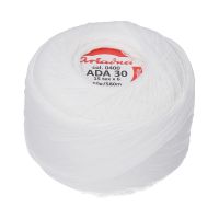 Priadza pre frivolitky Ada 30 50 g - 0400