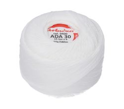 Priadza pre frivolitky Ada 30 50 g - 0400