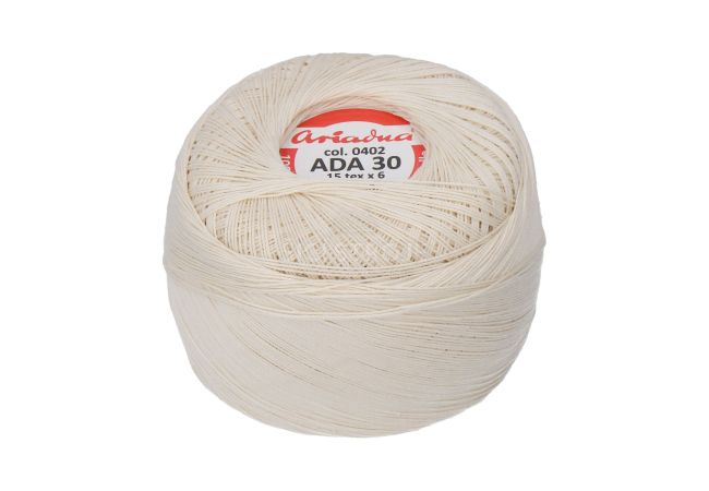 Priadza pre frivolitky Ada 30 50 g - 0402