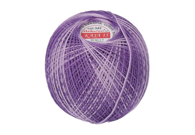 Priadza na temari Kaja 15 30 g - 0342