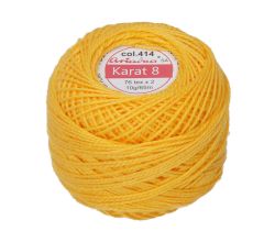 Háčkovacia priadza Karat 8 10 g - 1510