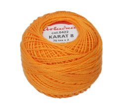 Háčkovacia priadza Karat 8 10 g - 1516