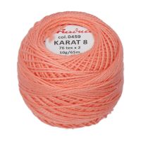 Háčkovacia priadza Karat 8 10 g - 1538