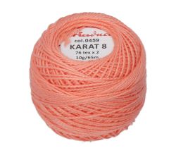 Háčkovacia priadza Karat 8 10 g - 1538