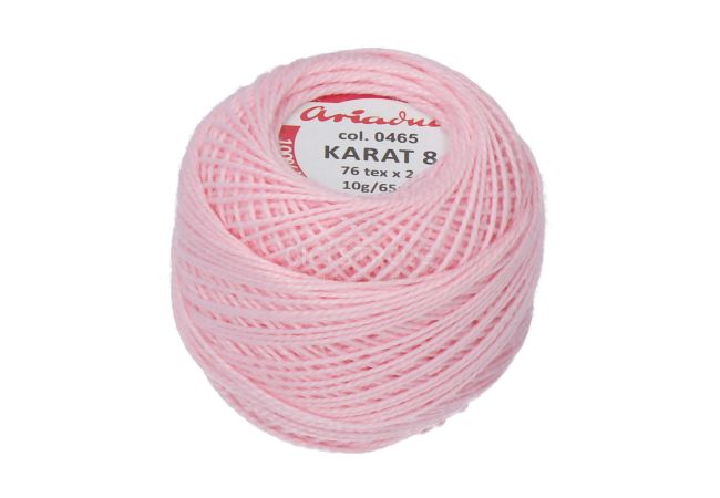 Háčkovacia priadza Karat 8 10 g - 1543