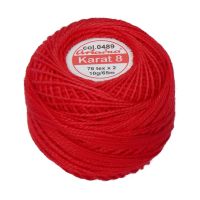 Háčkovacia priadza Karat 8 10 g - 1554