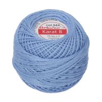 Háčkovacia priadza Karat 8 10 g - 1623