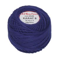 Háčkovacia priadza Karat 8 10 g - 1625