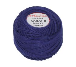 Háčkovacia priadza Karat 8 10 g - 1625