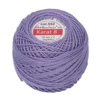 Háčkovacia priadza Karat 8 10 g - 1608