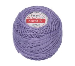 Háčkovacia priadza Karat 8 10 g - 1608