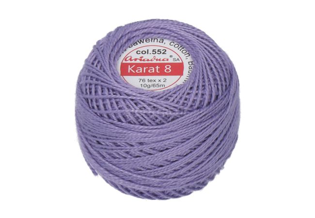 Háčkovacia priadza Karat 8 10 g - 1608