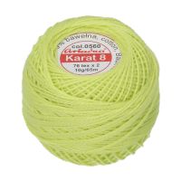 Háčkovacia priadza Karat 8 10 g - 1696