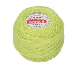 Háčkovacia priadza Karat 8 10 g - 1696